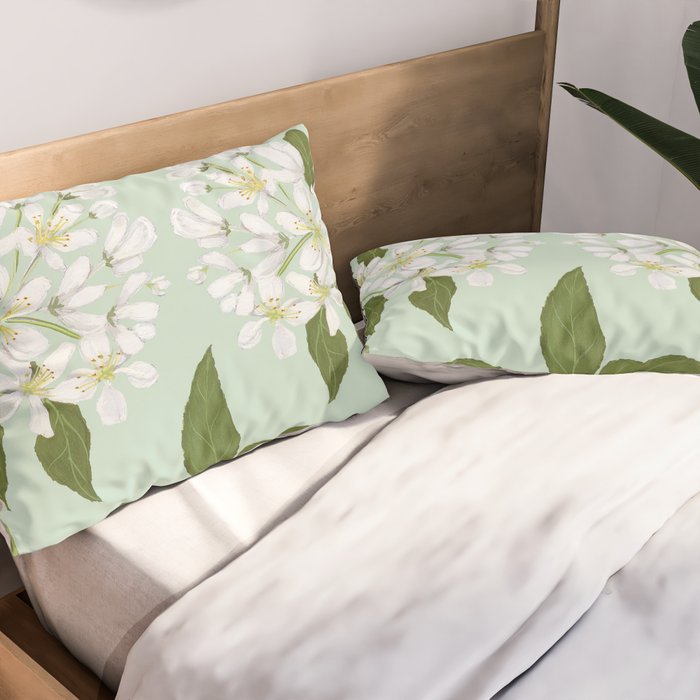 Siberian Crabapple Pillow Sham Gallery Image 2