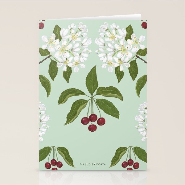 Siberian Crabapple Stationery Card Gallery Image 1