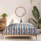 Woven Color Block Stripes Comforter Gallery Image 3