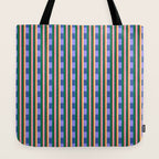 Woven Color Block Stripes Tote Bag Gallery Image 2