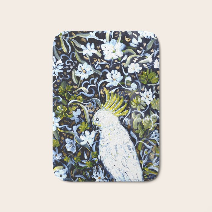 Australia cocktoo  Bath Mat Gallery Image 1