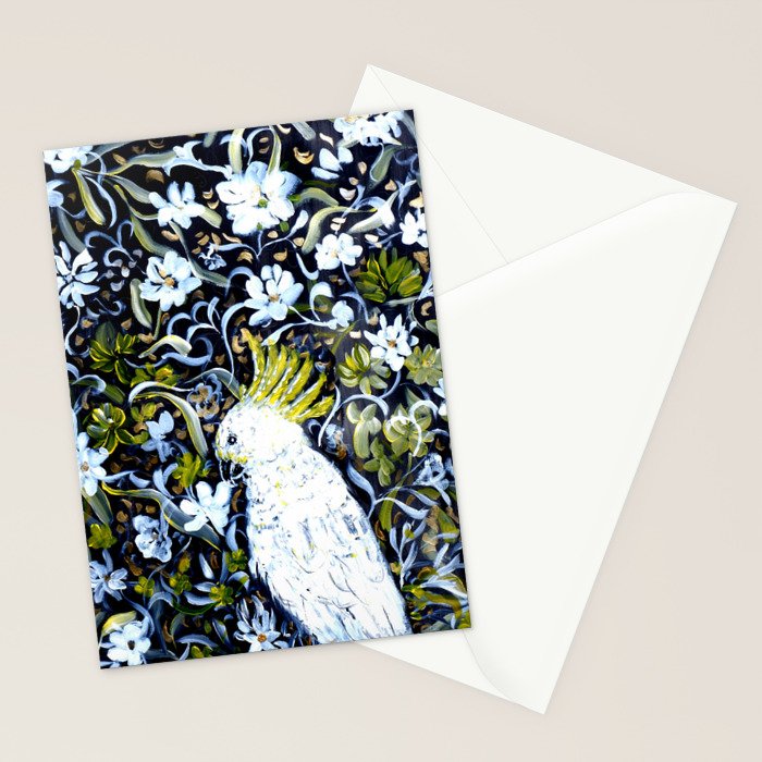Australia cocktoo  Stationery Card Gallery Image 2