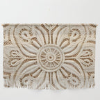 Boho Chic Macrame Mandala Wall Hanging Gallery Image 1