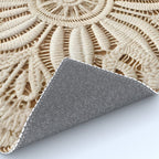 Boho Chic Macrame Mandala Rug Gallery Image 4