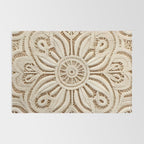Boho Chic Macrame Mandala Rug Gallery Image 2