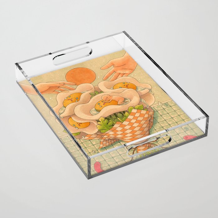 Take Care Acrylic Tray Gallery Image 1