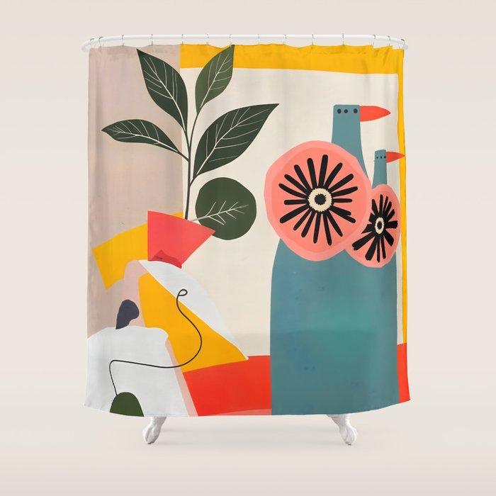 Celebrated Shower Curtain Gallery Image 1