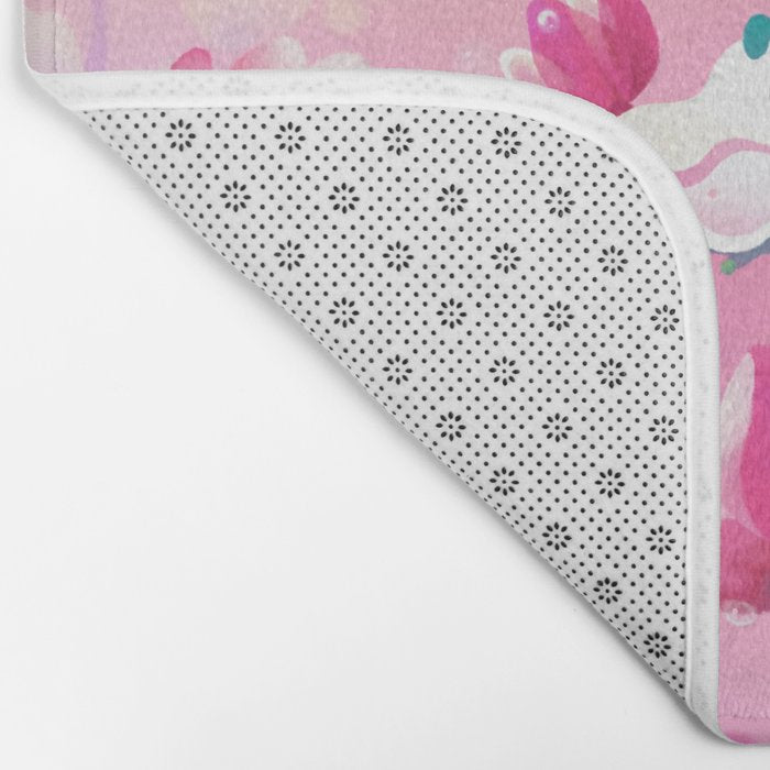 Magnolia sea slug Bath Mat Gallery Image 2