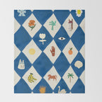 Ta-Te-Ti Throw Blanket Gallery Image 2