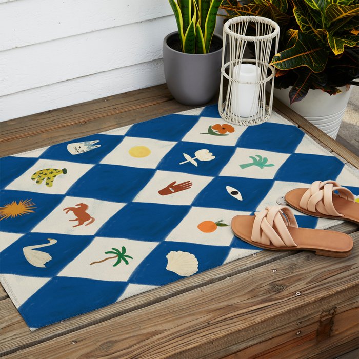 Ta-Te-Ti Outdoor Rug Gallery Image 2