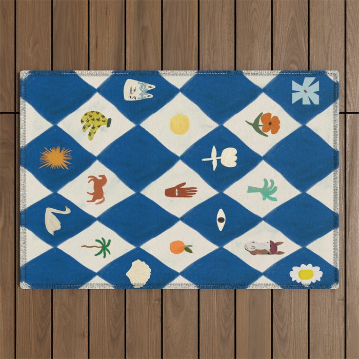 Ta-Te-Ti Outdoor Rug Gallery Image 1