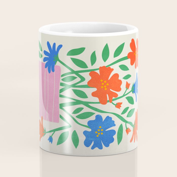 Flower Market 01: London Coffee Mug Gallery Image 4