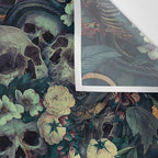 Skulls and Snakes Wall Tapestry Gallery Image 3