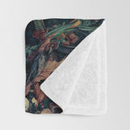 Skulls and Snakes Throw Blanket Gallery Image 3