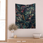 Skulls and Snakes Wall Tapestry Gallery Image 2