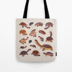 Snake-necked turtle Tote Bag Gallery Image 1