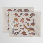 Snake-necked turtle Placemat Gallery Image 1