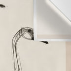Two Geese - Minimalist Drawing Wall Tapestry Gallery Image 3