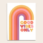 Good Vibes Only Rainbow Notebook Gallery Image 4