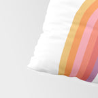 Good Vibes Only Rainbow Pillow Sham Gallery Image 4