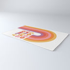 Good Vibes Only Rainbow Rug Gallery Image 3