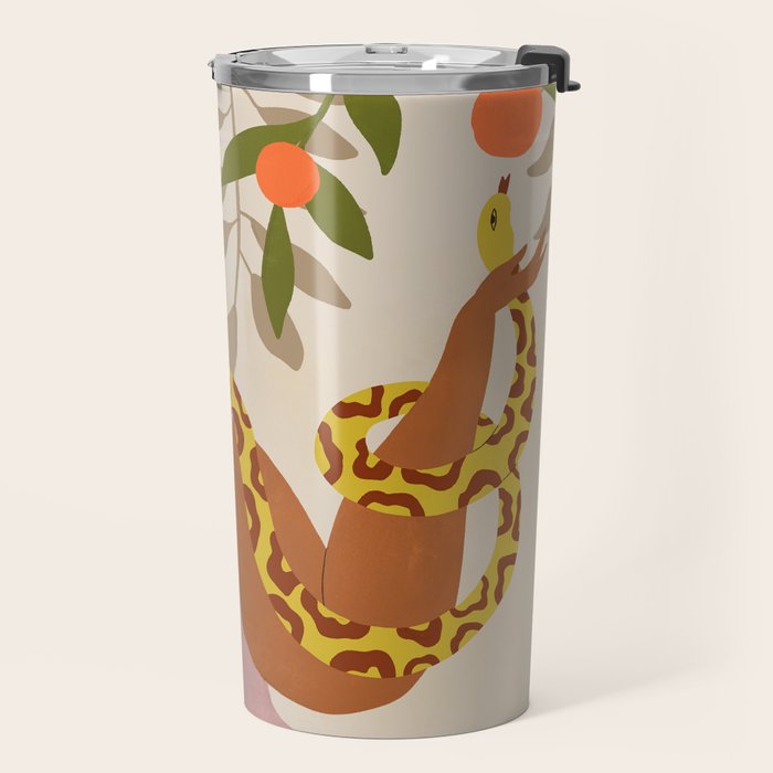 Smell The Orange Travel Mug Gallery Image 2