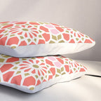 Persian Mosaic - Coral & Gold Palette Pillow Sham Gallery Image 3