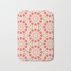 Persian Mosaic - Coral & Gold Palette Bath Mat Gallery Image 1