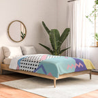 Memphis Pattern 5 - 80s - 90s - Retro Comforter Gallery Image 2