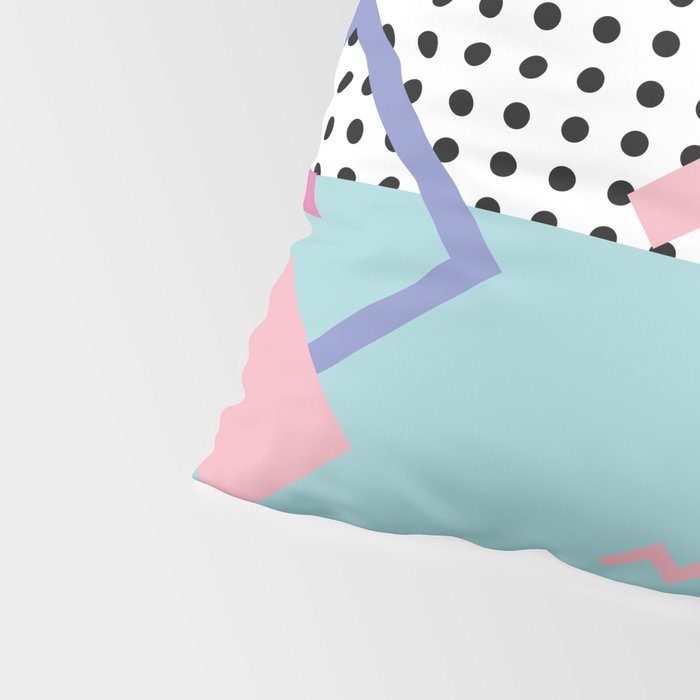 Memphis Pattern 5 - 80s - 90s - Retro Pillow Sham Gallery Image 4