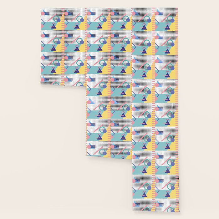 Memphis Pattern 5 - 80s - 90s - Retro Wallpaper Gallery Image 3