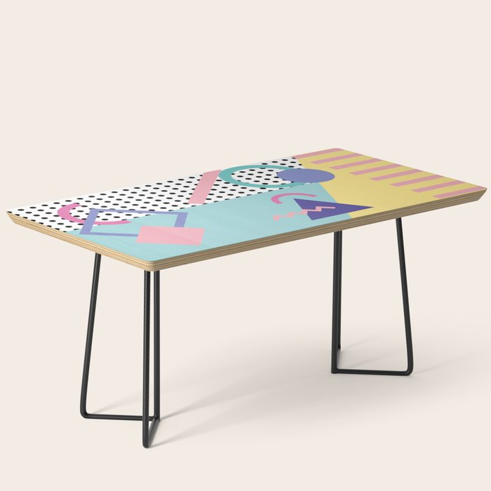 Memphis Pattern 5 - 80s - 90s - Retro Coffee Table Gallery Image 1