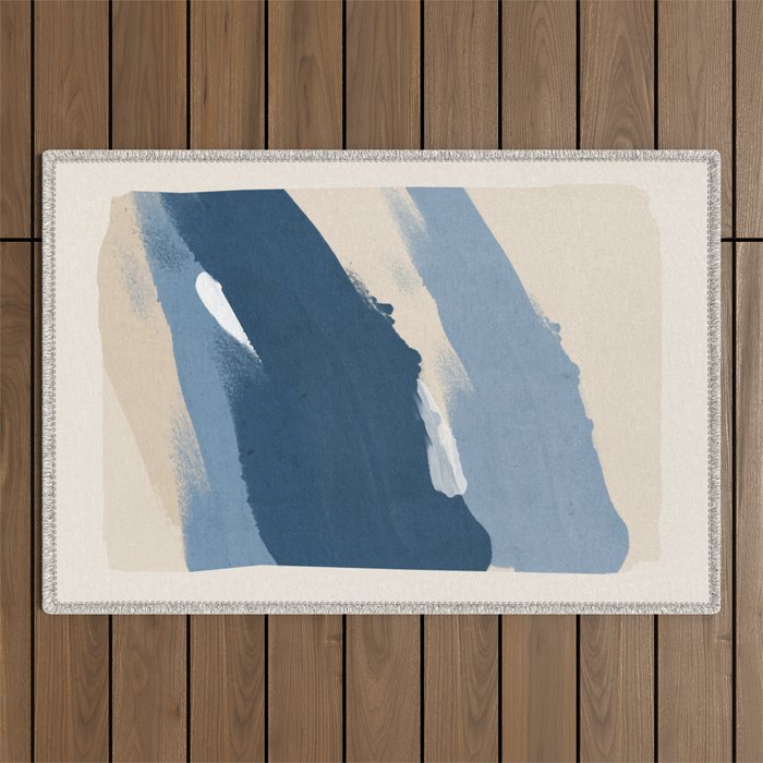Minimal Abstract Art 23 Outdoor Rug Gallery Image 1