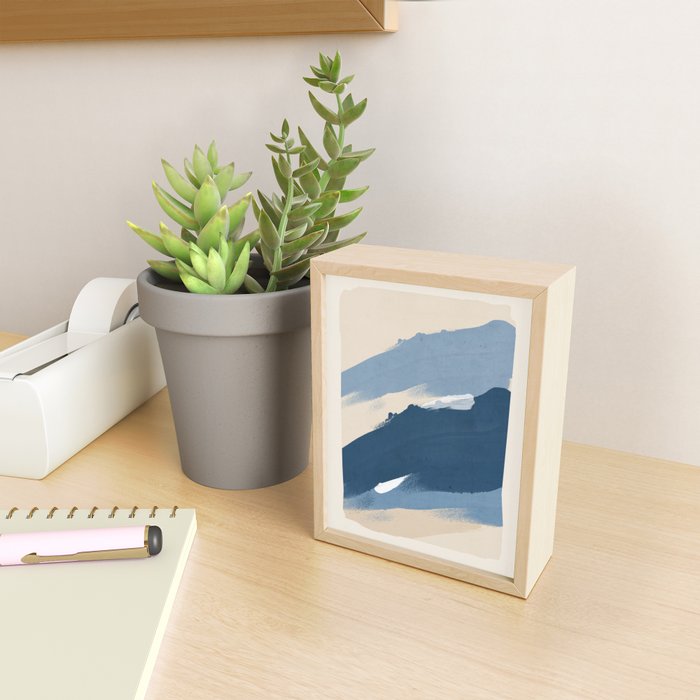 Minimal Abstract Art 23 Mini Art Print Gallery Image 2
