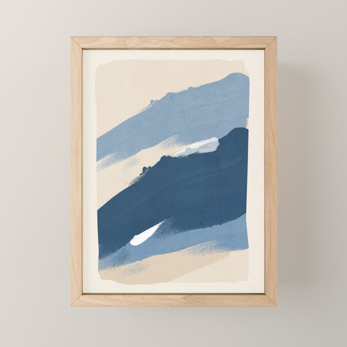 Minimal Abstract Art 23 Mini Art Print Gallery Image 1