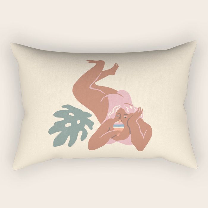 Shaved Ice Rectangular Pillow Gallery Image 1