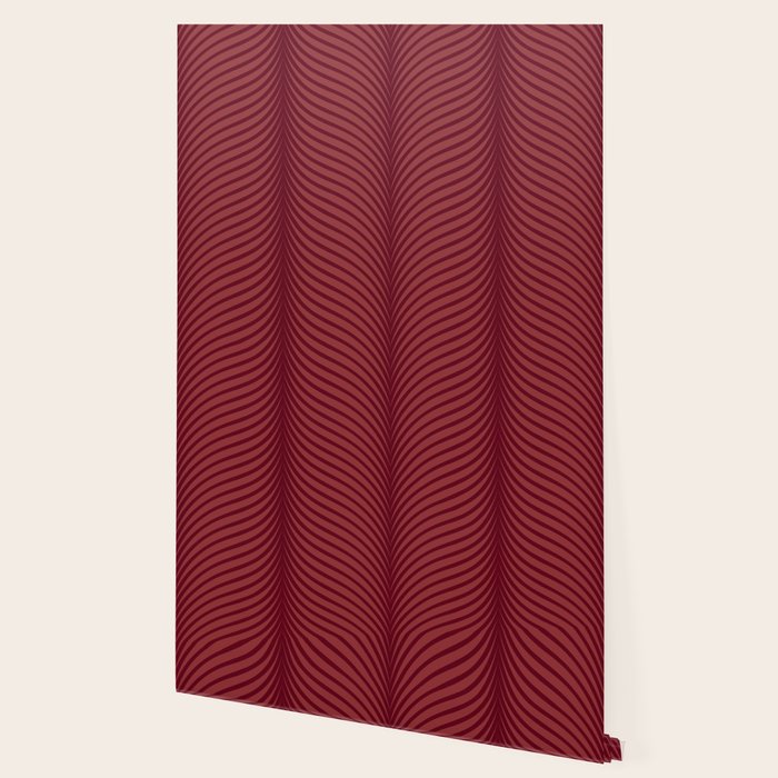 Elysian IV Ruby Red Wallpaper Gallery Image 2