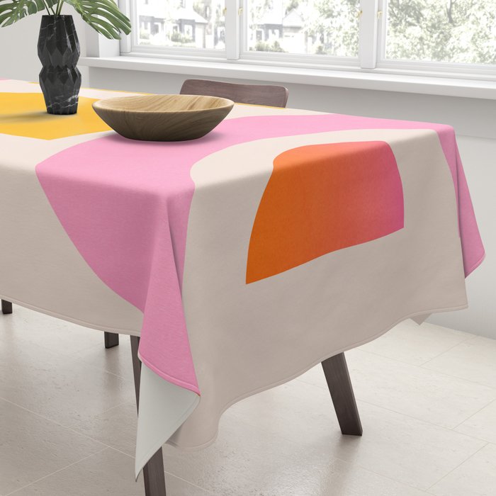Geometric Shapes 203 Tablecloth Gallery Image 3