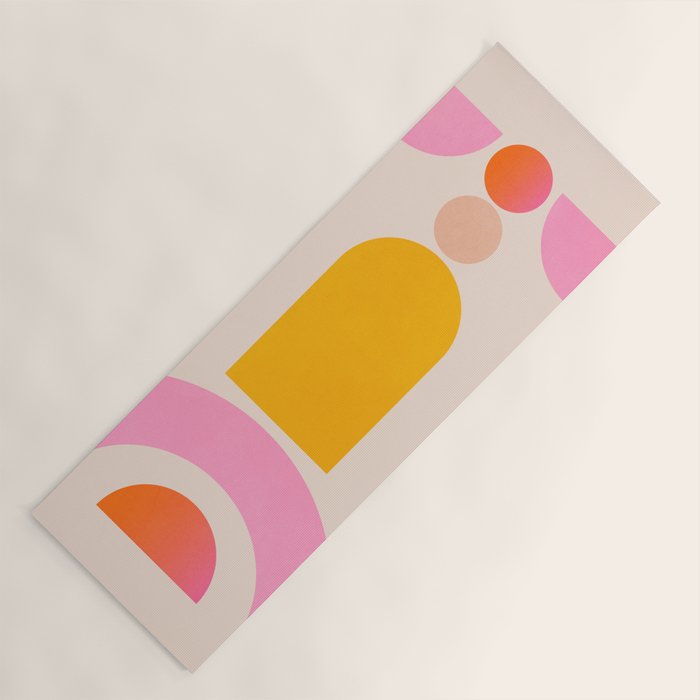 Geometric Shapes 203 Yoga Mat Gallery Image 1