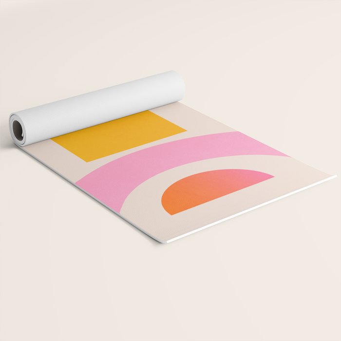 Geometric Shapes 203 Yoga Mat Gallery Image 2