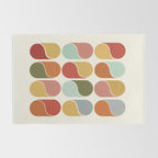 Colorful modern abstract Rug Gallery Image 2