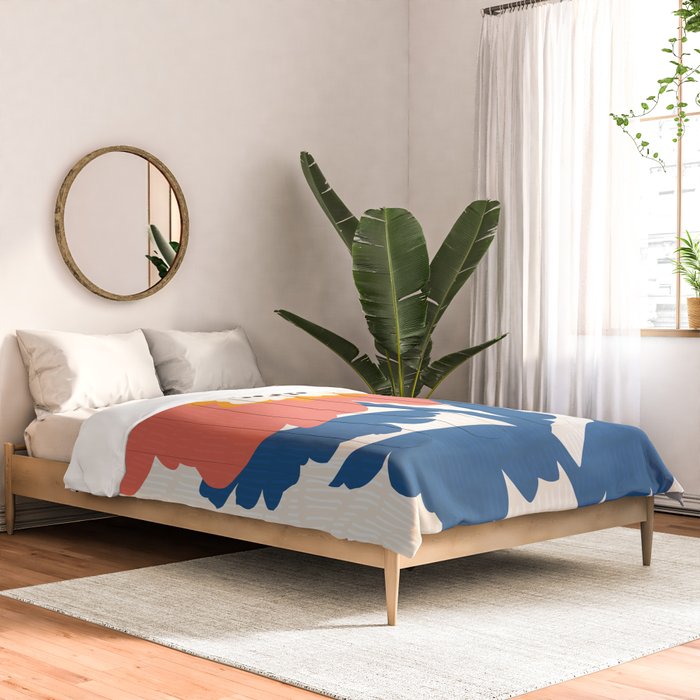 Happy Red Floral Comforter Gallery Image 2