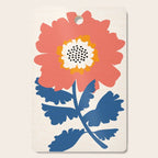 Happy Red Floral Cutting Board Gallery Image 1