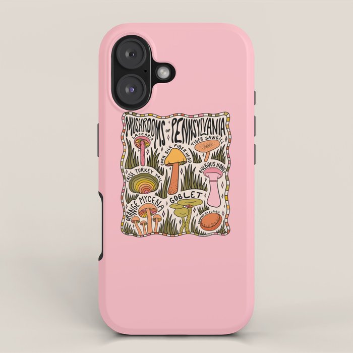 Mushrooms of Pennsylvania iPhone Case Gallery Image 1