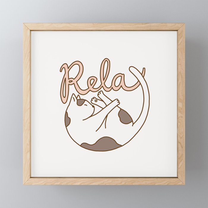 Relax Mini Art Print Gallery Image 1