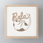 Relax Mini Art Print Gallery Image 1