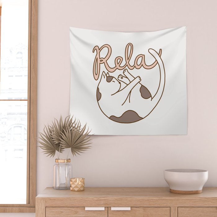 Relax Wall Tapestry Gallery Image 2
