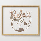 Relax Serving Tray Gallery Image 1