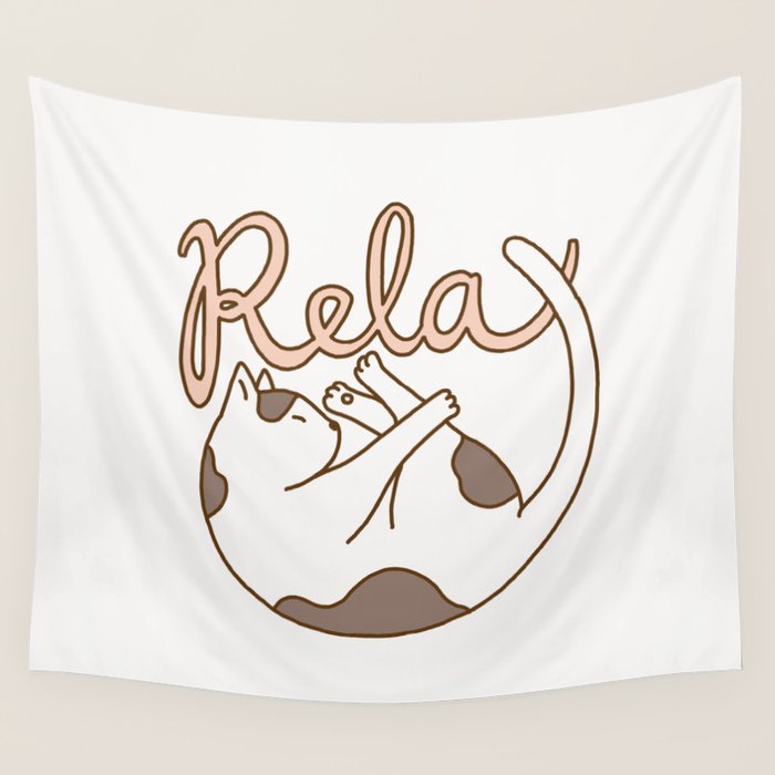 Relax Wall Tapestry Gallery Image 4