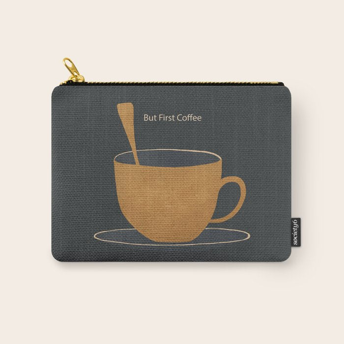 But First Coffee Carry All Pouch Gallery Image 1
